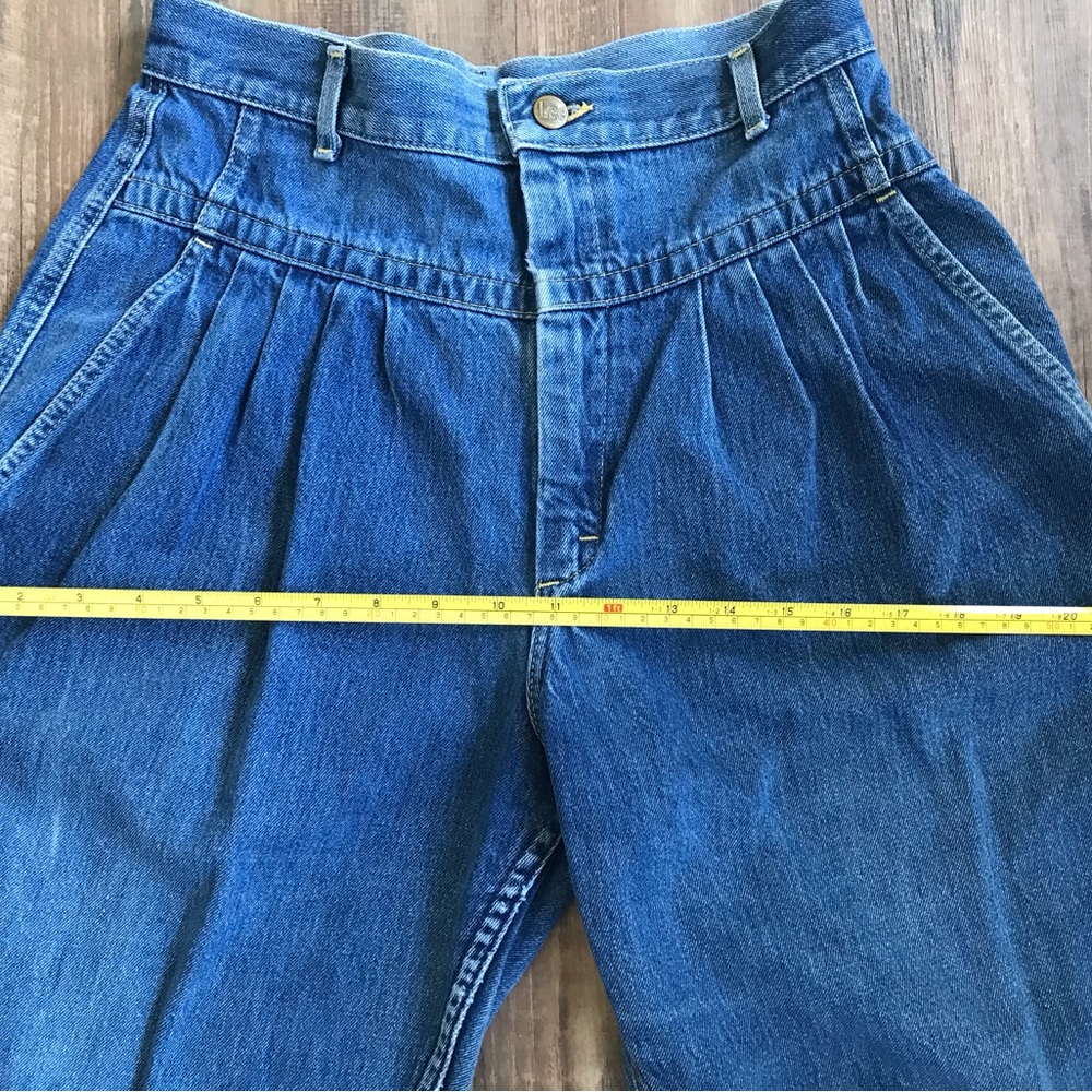 VINTAGE circa 1987 LEE Ladies Denim Jeans